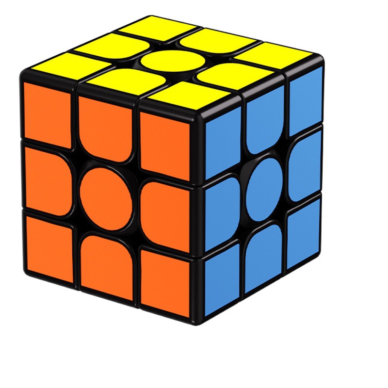 Magic Domain Rubik's Cube Classroom Enchantment Dragon 3 Rubik's Cube Black Enchantment Dragon 3 Professional Competition Third-order Rubik's Cube Smooth Third-order Toy