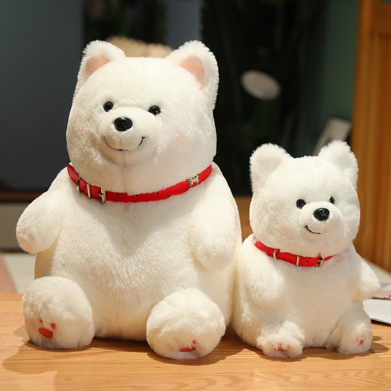 Cute juguete de peluche perro leche muñeca de tela para calmar niños niñas y niños muñecas de almohada para dormir