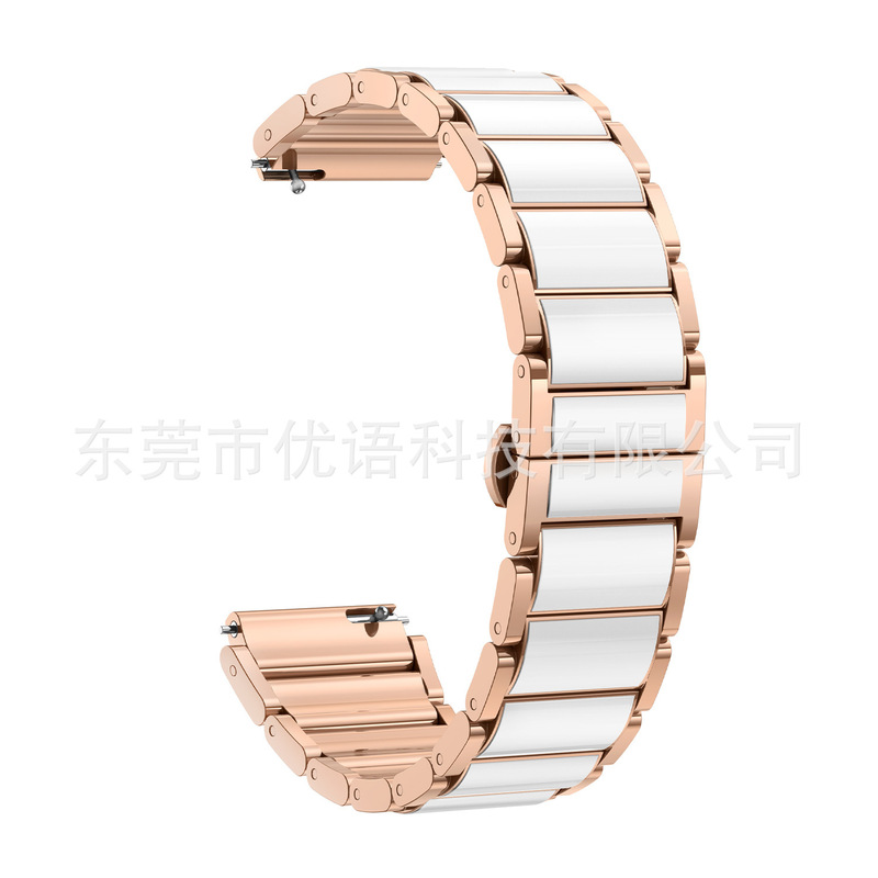 Huawei 社 gt5 模造セラミック時計ストラップ watchgt4 ダブルプレスバタフライバックル Huawei 社時計ストラップ 18 ミリメートルユニバーサルに適しています|undefined