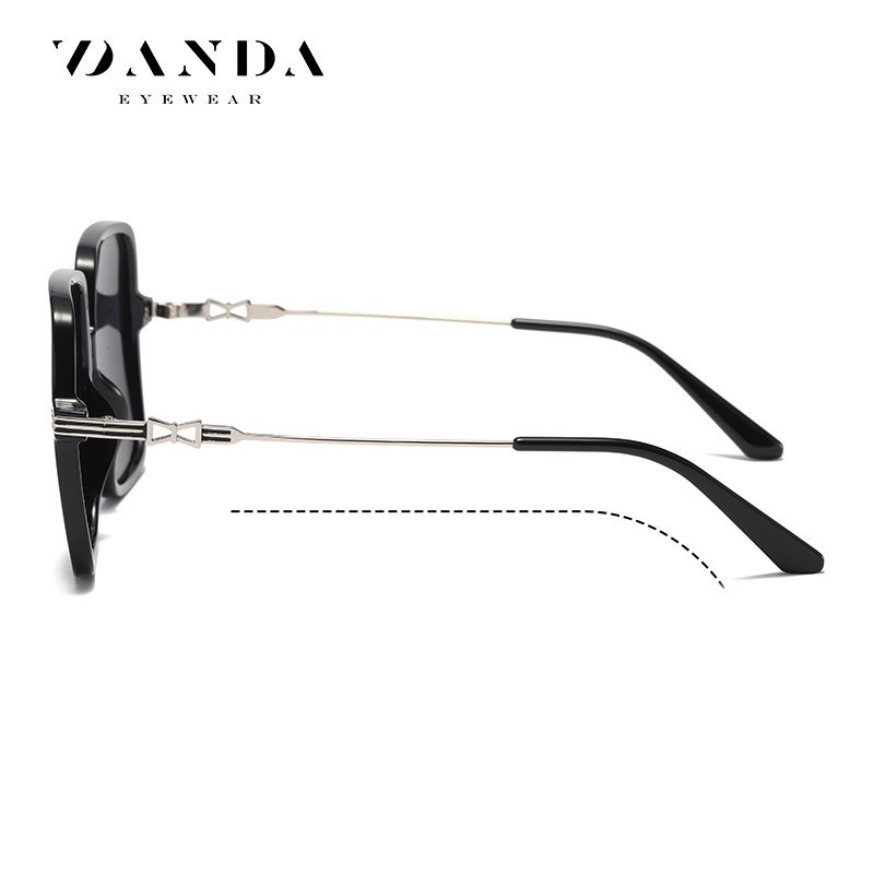 2022 nueva protección solar gafas de sol mujeres gafas de sol polarizadas TJ701 ultra ligero marco TR90 de dos colores arco gafas lisas