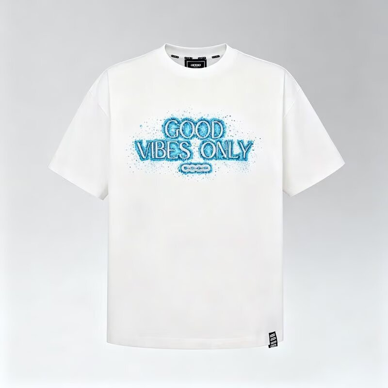Trendy Brand Good New Product Rhinestone Print Hollow-Out Luxury High-End Versatile Loose Short-Sleeve Heavyweight T-Shirt for Men and Women