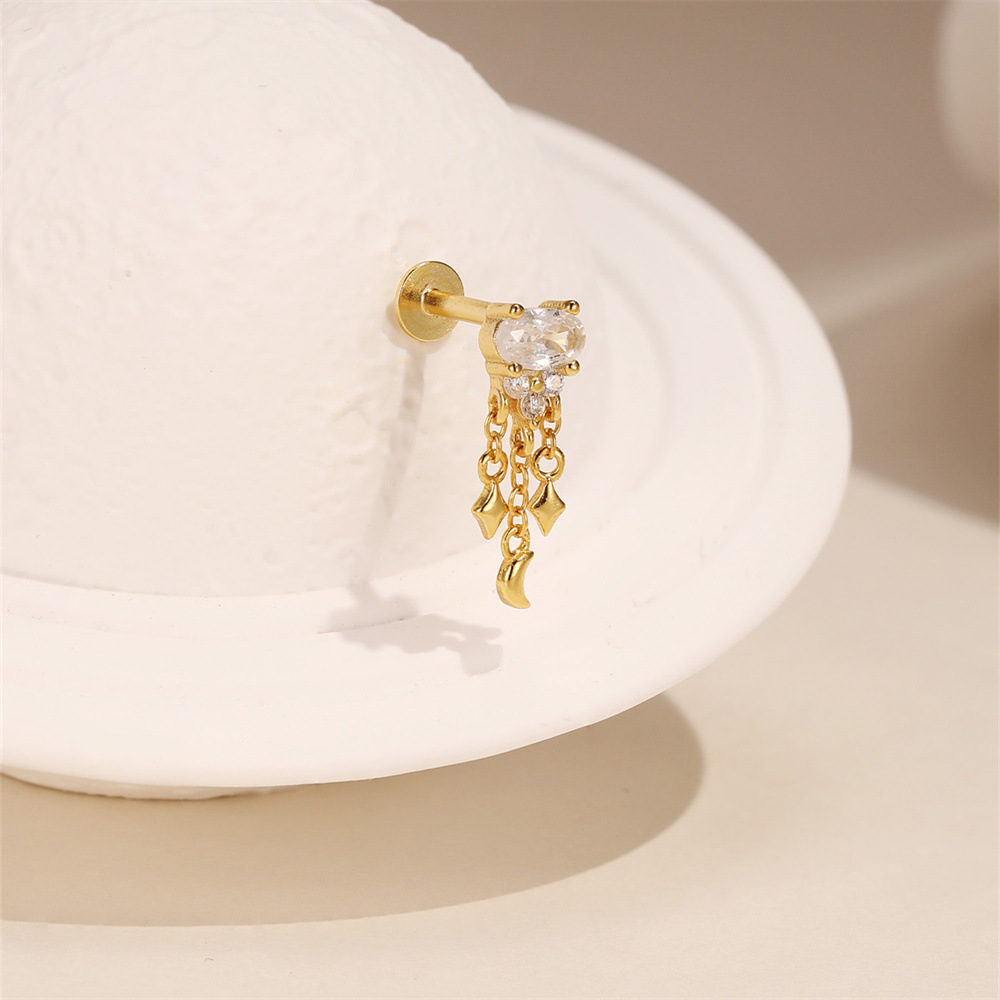 1g Weight Zircon Inlay Material Ear Studs Classification Ear Cartilage Rings & Studs Piercing Type 1 Piece Quantity Daily Occasion 925 Sterling Silver Material Geometric Pattern All Seasons Season Unisex Gender Elegant, Simple Style Style 1 Piece Ear Cartilage Rings & Studs Elegant Simple Style Geometric 925 Sterling Silver Zircon Ear Cartilage Rings & Studs 34