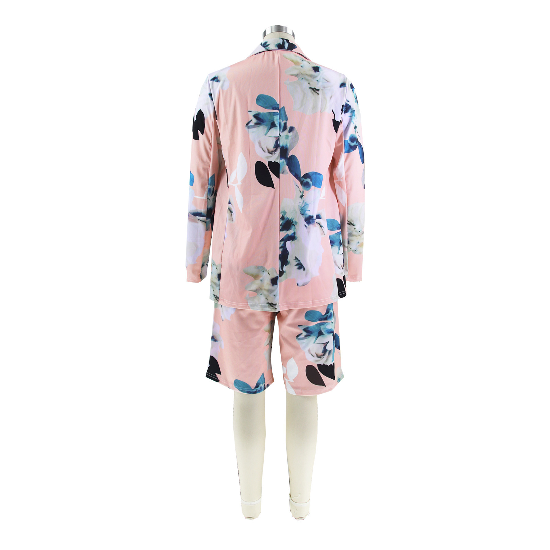 GraceChic GraceChic MM2172 Ensemble veste et short deux pièces imprimé transfrontalier printemps-été pour femme_voghion.com