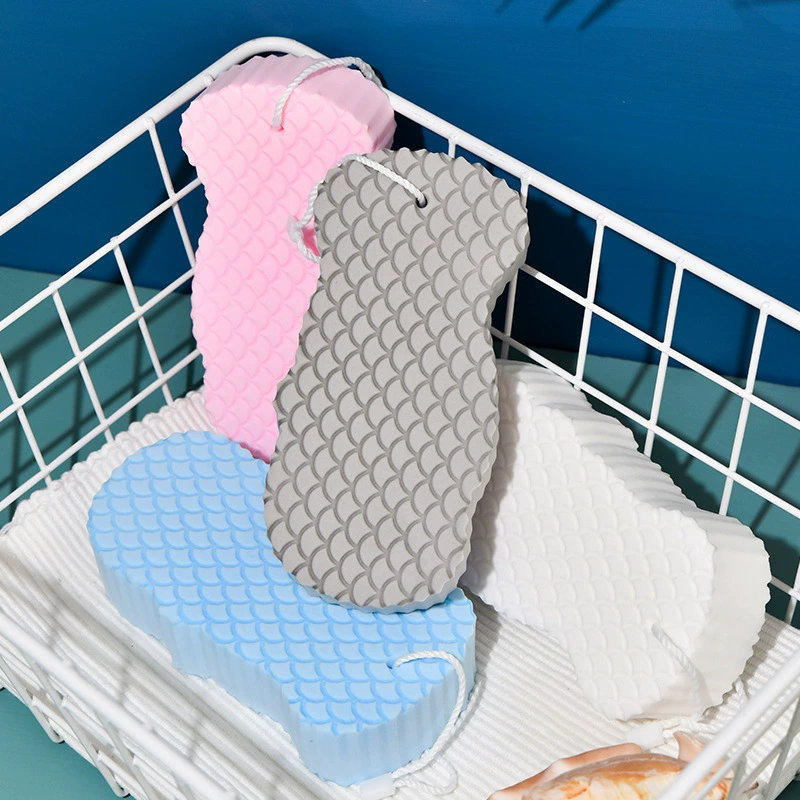 Children's Cartoon Bath Sponge, Soft 3D Sponge, Home Bathing, 14×6.5×6.5 cm