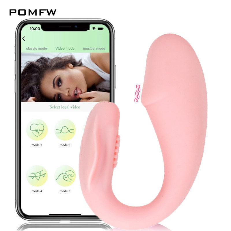 皮皮豚APP跳蛋小海豚穿戴女用异地远程遥控成人情趣性用品玩具