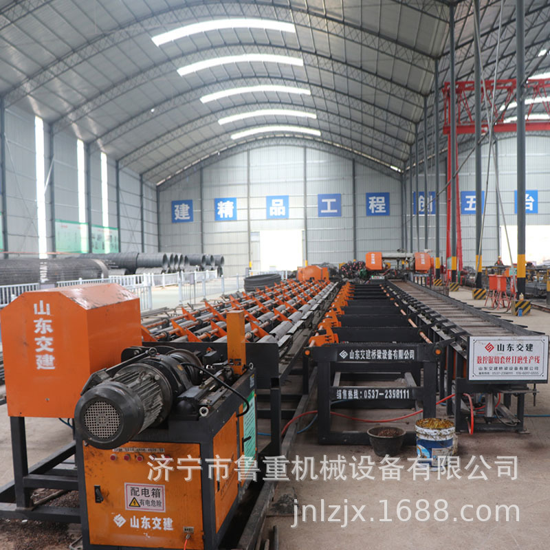 供应500型二手数控钢筋锯切套丝打磨线  钢筋锯切墩粗套丝线