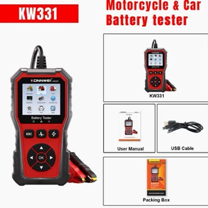 KW331 car 6V 12V 24V battery tester battery analyzer battery tester