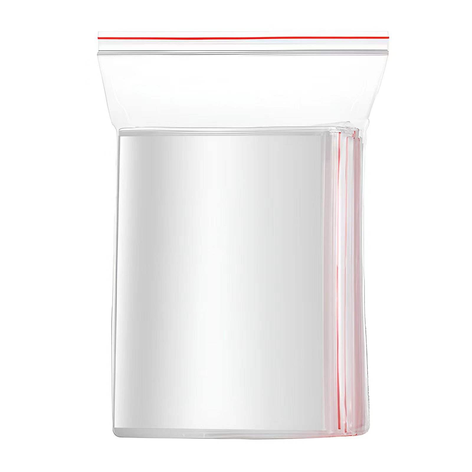 全新料印刷黑色pe骨袋 自封袋产品封口袋 拉骨袋拉链袋