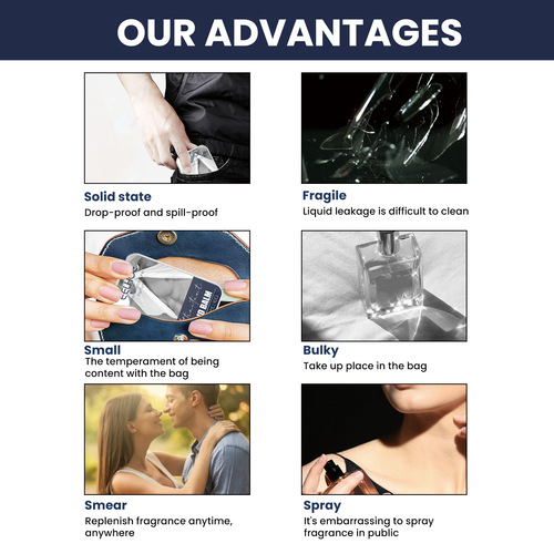 EELHOE solid balm, apply to body and skin, long-lasting fragrance, air freshness, light fragrance, portable balm