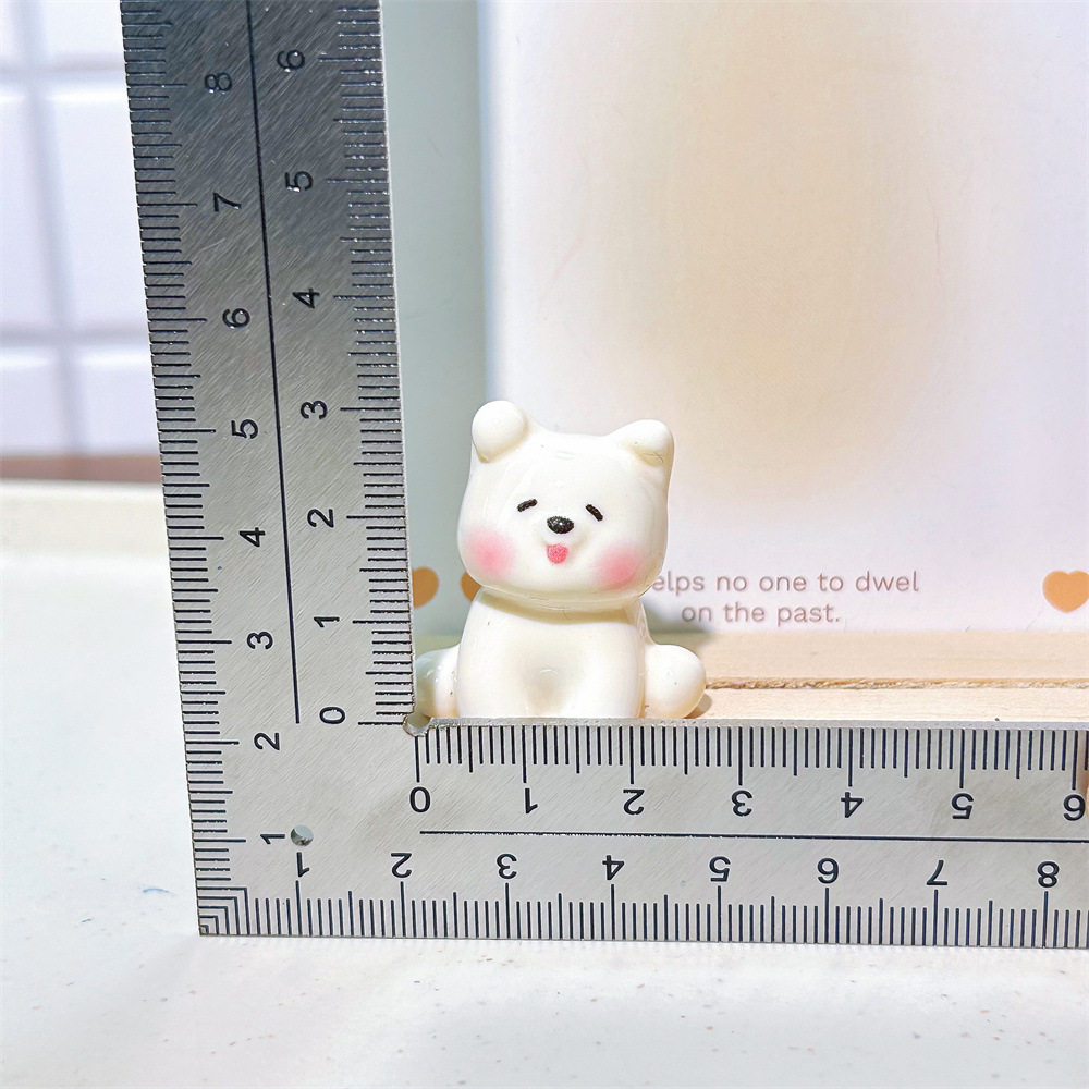 입체적인 강아지 - 베이지색 직립귀