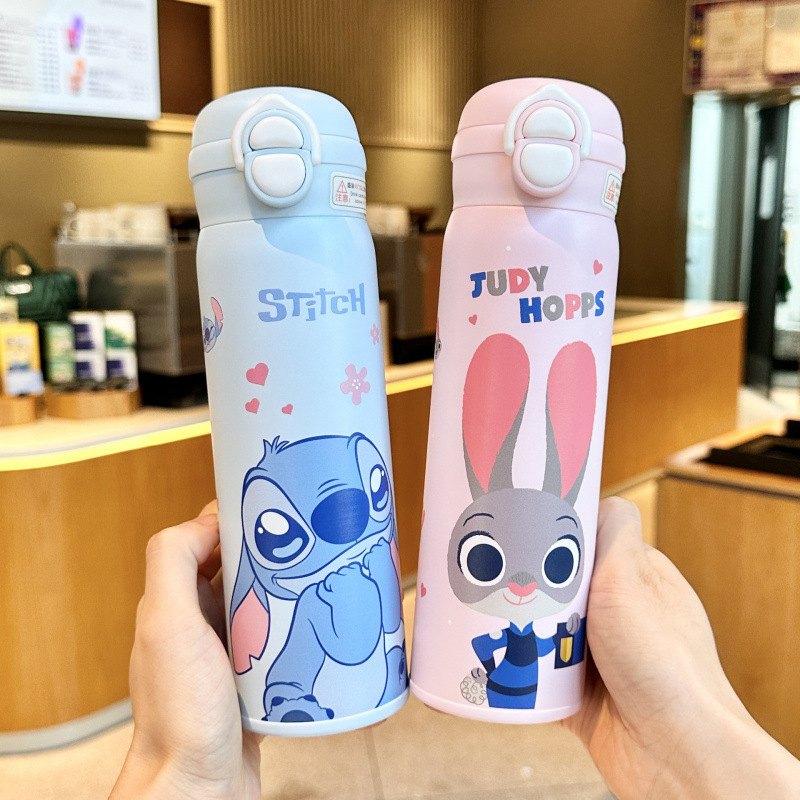 Children's Thermos Cup for School Use, 2026 New Model, 316 Stainless Steel, for Boys and Girls, Elementary School Students, Can Be Placed in the Side Pocket of a Backpack
