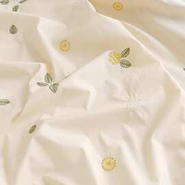 26款夏季田园绣球花服装面料仿天丝布料全棉面料连衣裙儿童服装布