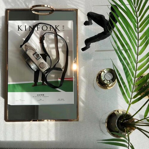 New stylish mid-range luxury model room English decorated study room with real book and magazine display decorations, book with foldable pages