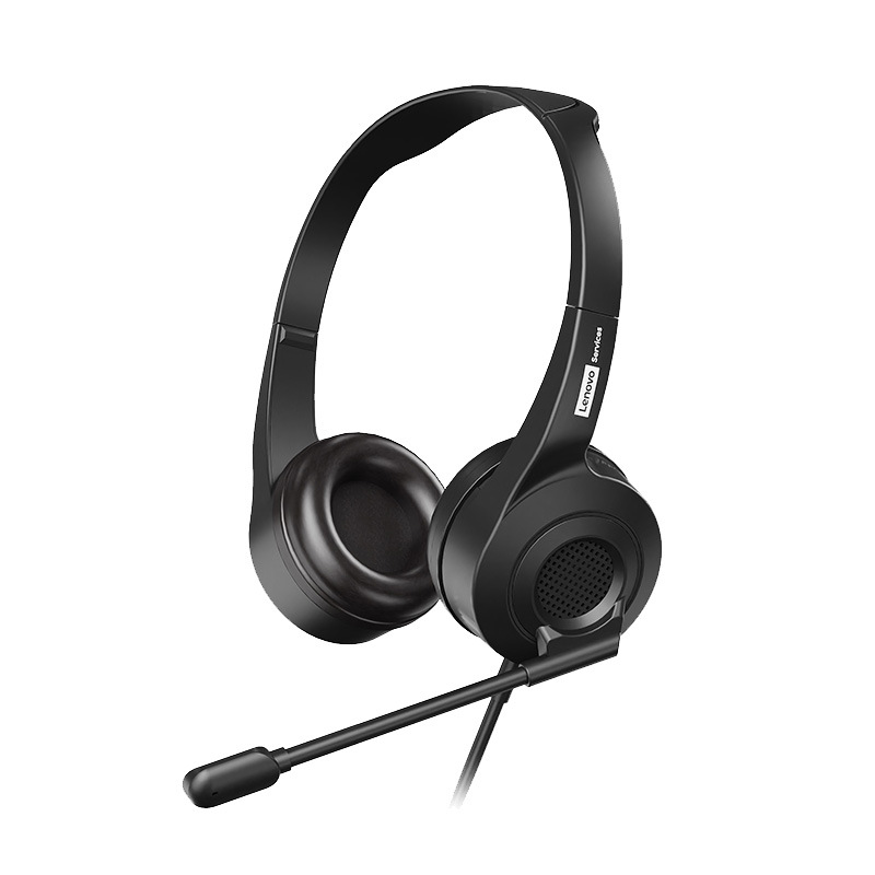 Computadora portátil de escritorio montada en la cabeza, teléfono móvil, teléfono móvil, operador con cable HD, auriculares de un solo lado, reducción de ruido