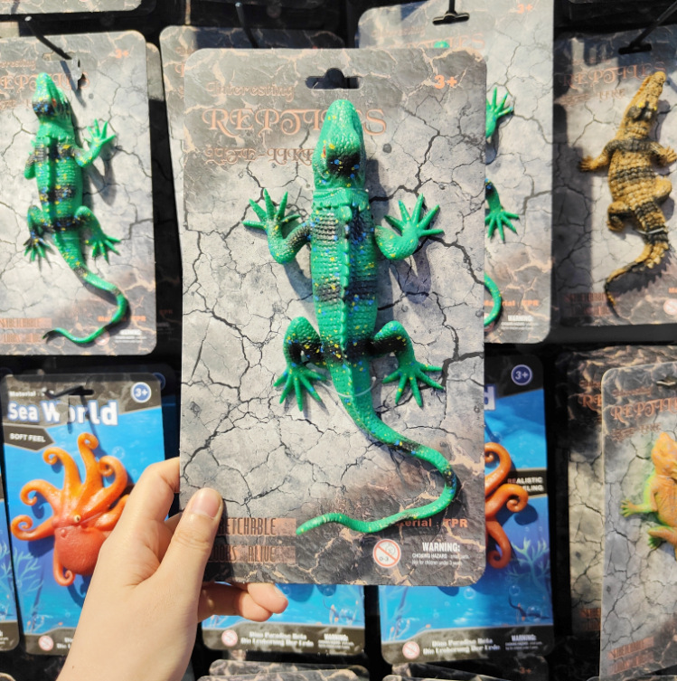 子供用シミュレーション両生類認知トカゲシミュレーションクロールソフトプラスチック動物モデルおもちゃカメレオン|undefined