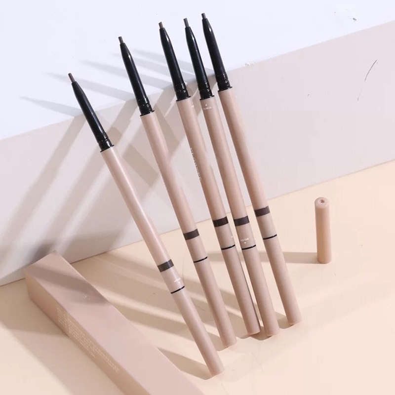 翠黛工厂 双头眉笔定制贴牌防水防汗不脱色不晕染眉笔定制oem加工