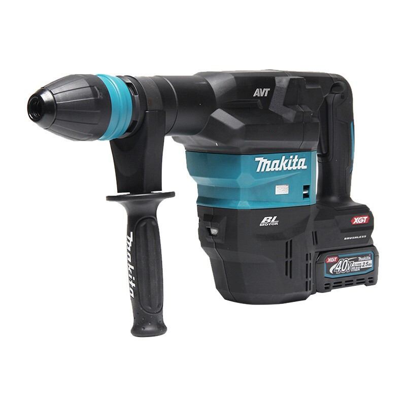 牧田牧田40V锂电锤镐充电电镐无刷五坑电锤带减震凿HM001电动工具