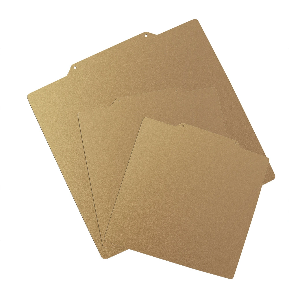 3D-печать Горячая кровать PEI двустороннее распыление Магнитная стальная пленка Voron платформа Пленка легко снимается анти-коробление края