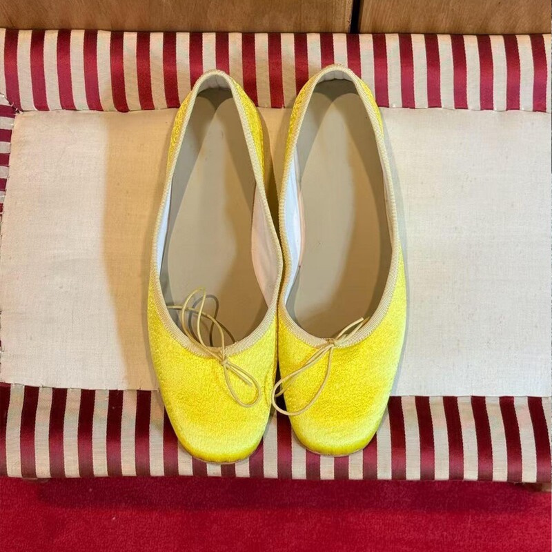 Balanbe~1cm Korean-style dopamine bow shallow ballet shoes for women, comfortable soft sole, suitable for pairing with skirts Balanbe~1cm Korean-style dopamine bow shallow ballet shoes for women, comfortable soft sole, suitable for pairing with skirts