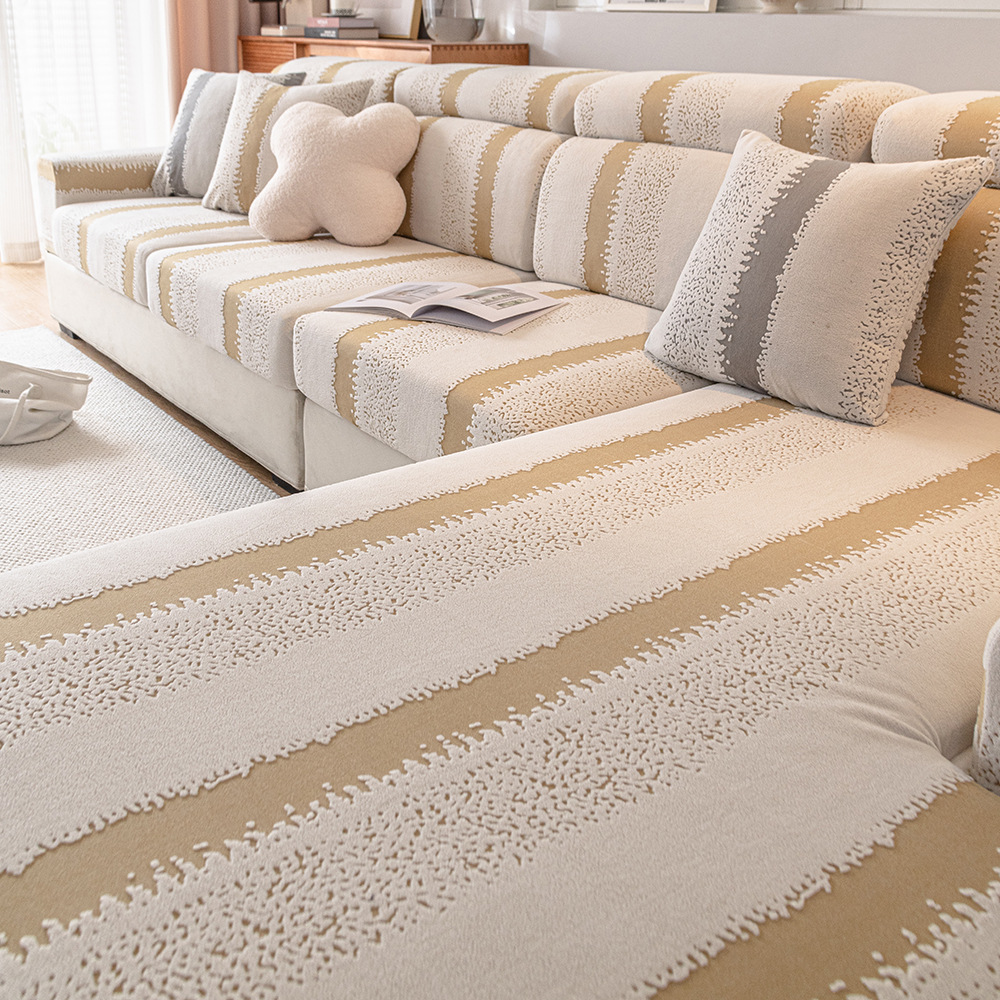 Lazy Elastic Sofa Cover for All Seasons, New Fall/Winter Anti-Slip Dustproof Sofa Slipcover 2025 New Model Cushion Cover