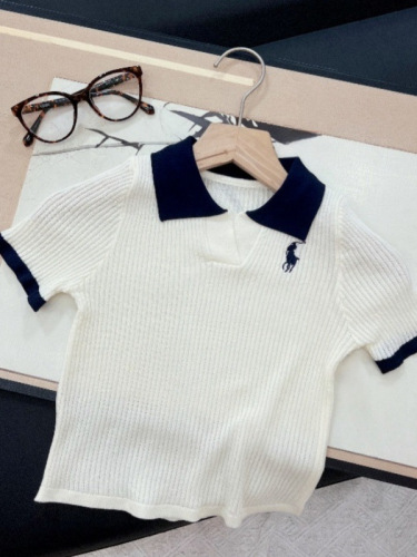 2025 Children's Polo Short Sleeve Mesh Breathable Summer Versatile Contrast Color Ice Silk Short Sleeve T-Shirt