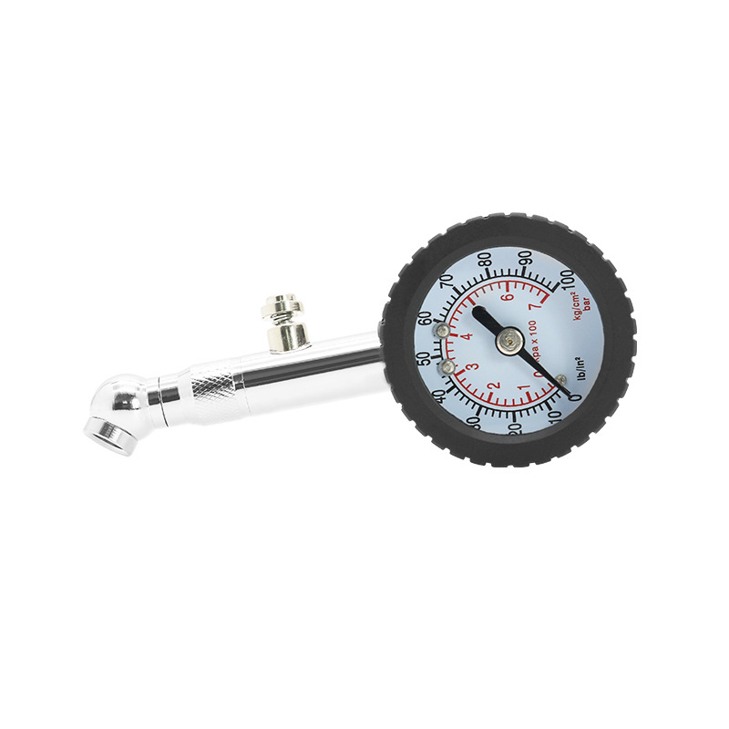 高精度汽车胎压计轮胎压力气压表可放气小车测测压监测器