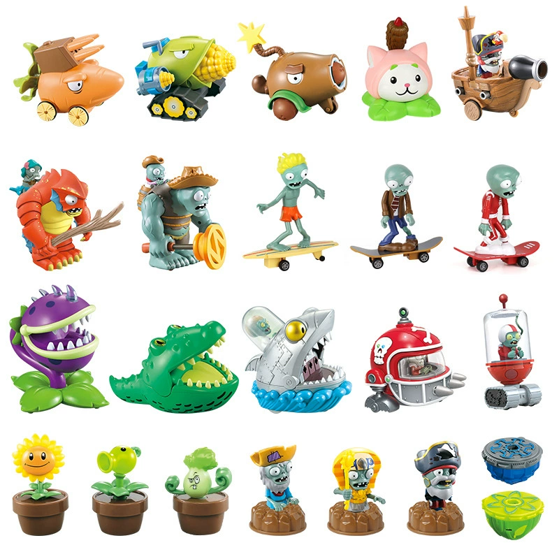 Воин, подлинная Plants vs. Zombies, игрушка, набор для мальчиков, инерционная машина, детская кукла, ручная подарочная коробка, день рождения