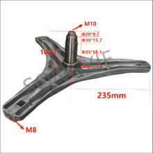 滚筒洗衣机三脚架 铝 洗衣机配件 MD三角架 XM-78010