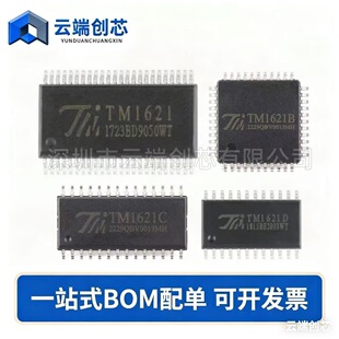 ��΢ԭ�bTM1621/B/C/D LCDҺ�����@ʾ��оƬ HT1621 HT1621B