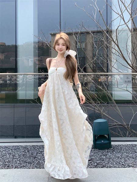 Spring beach dress
