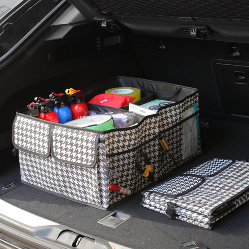 Car interior supplies car trunk folding storage box multifunctional car organizing box car storage box