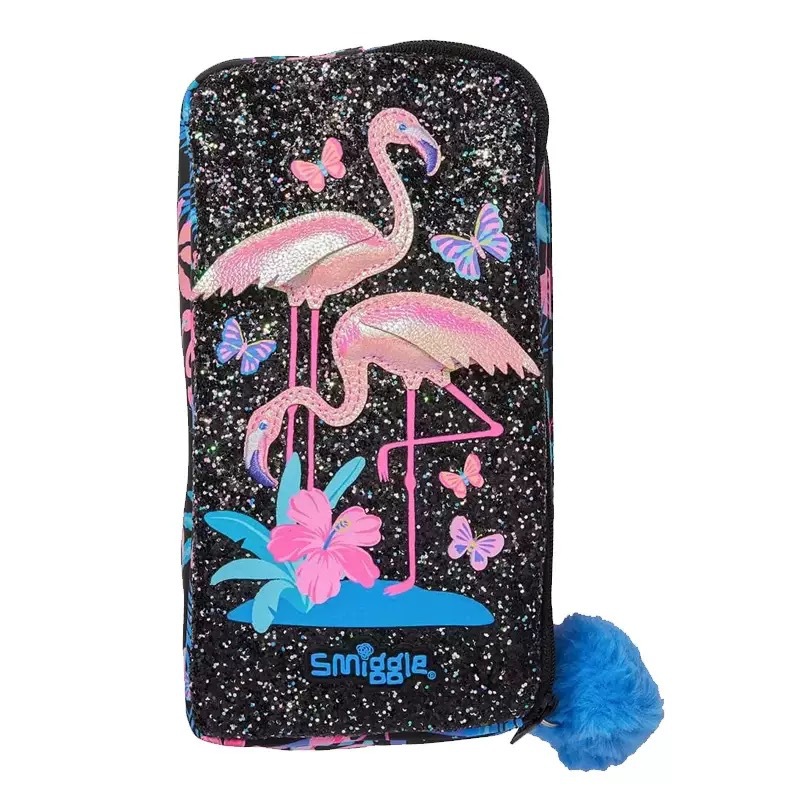 Australia smiggle mochila escolar mochila de gran capacidad mochila para estudiantes serie flamenco bolsa de comida caja de comida taza de agua bolígrafo