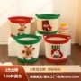 雪人圣诞节大容量编织脏衣篓