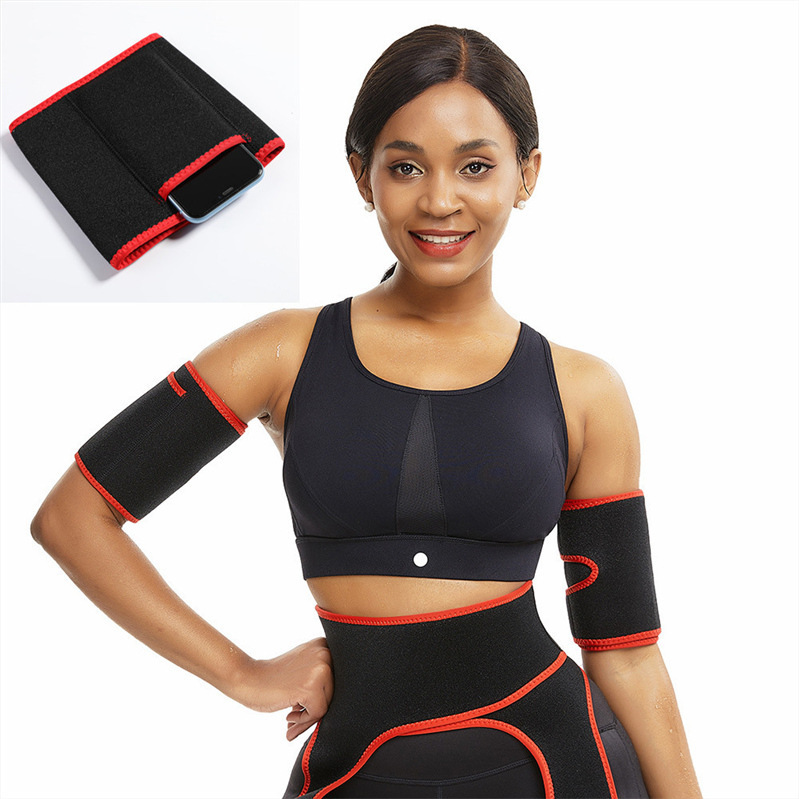Fitness Sweat Boom Arm Set Velcro Arm Belt Running Sweat Bound Belt Arm Yoga Sweat Arm Belt