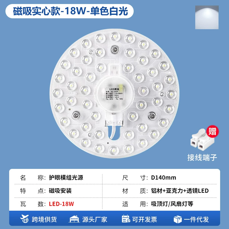 LED потолочный светильник, энергосберегающая лампа, сверхяркий источник света для помещений, магнитная светодиодная лента, лампочка, индустриальный дизайн