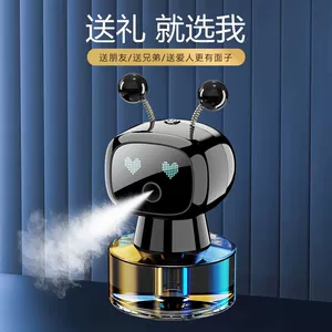 Al Smart Robot Car Ornaments Summer New Car Perfume Aromatherapy Car Fragrance Ornaments High-End Car