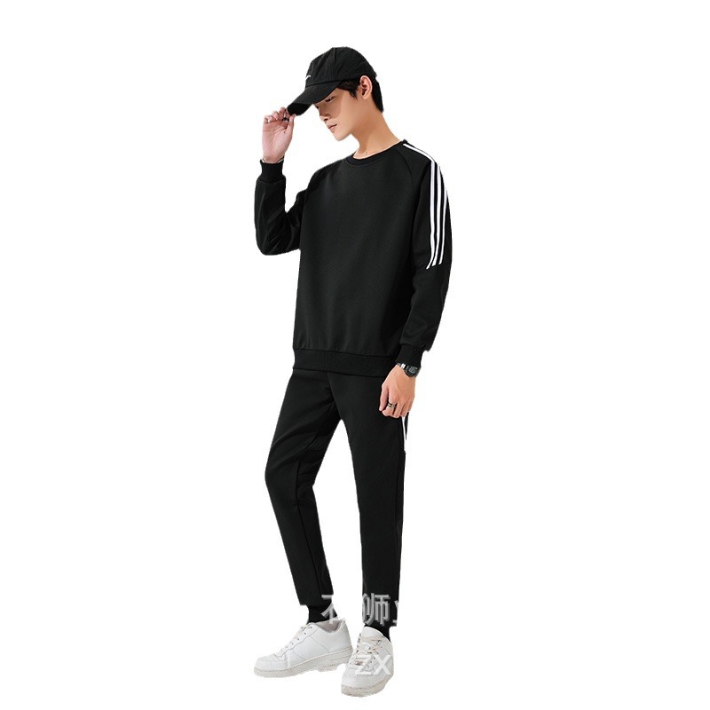 2023 Otoño e Invierno Nuevo traje de los hombres y las mujeres del mismo estilo de la pareja mismo casual todo partido suéter traje estilo coreano Deportes