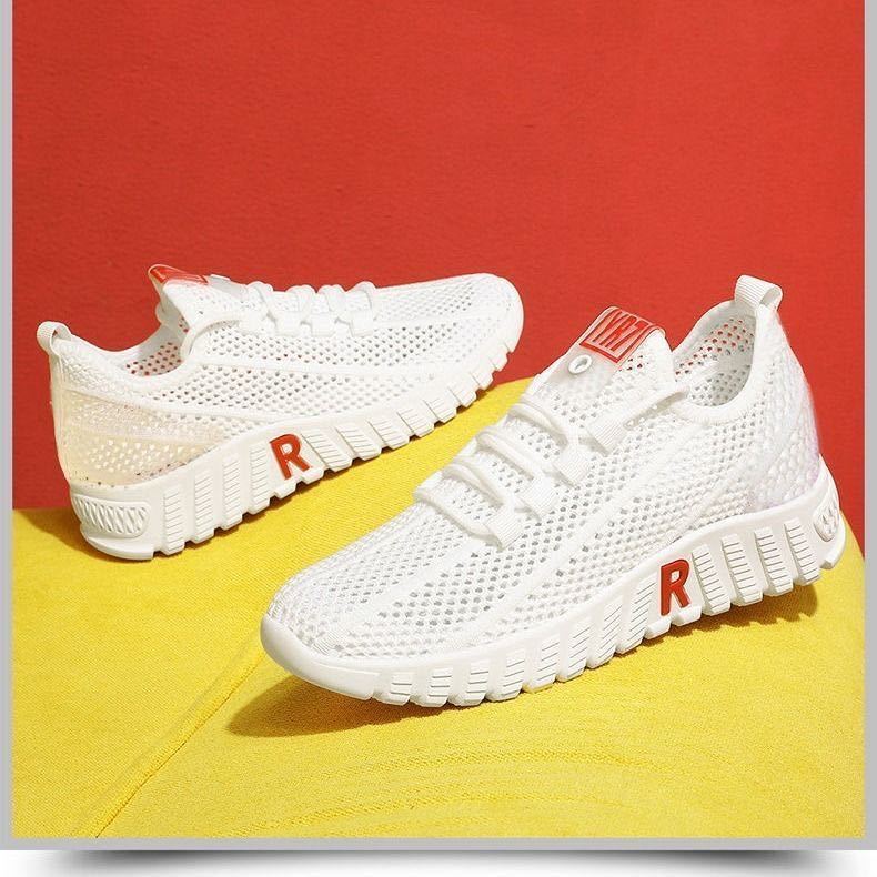 鞋子女新款百搭网鞋女式夏季透气小白休闲运动女鞋批发