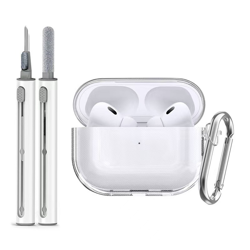 Funda Protectora de Silicona de una Pieza para Apple Airpods Pro3 2025, Color Puro, para Auriculares Bluetooth