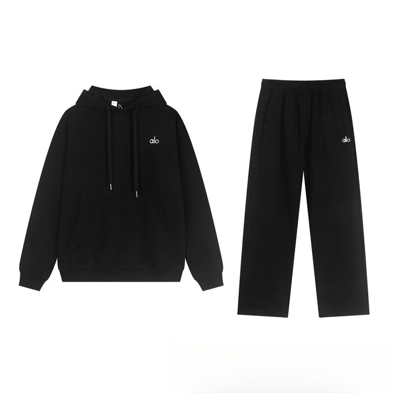Cross-Border Correct Version A10 Autumn and Winter Sports Hooded Sweatshirt with Logo Label, Loose Fit Men's Sweatshirt Set