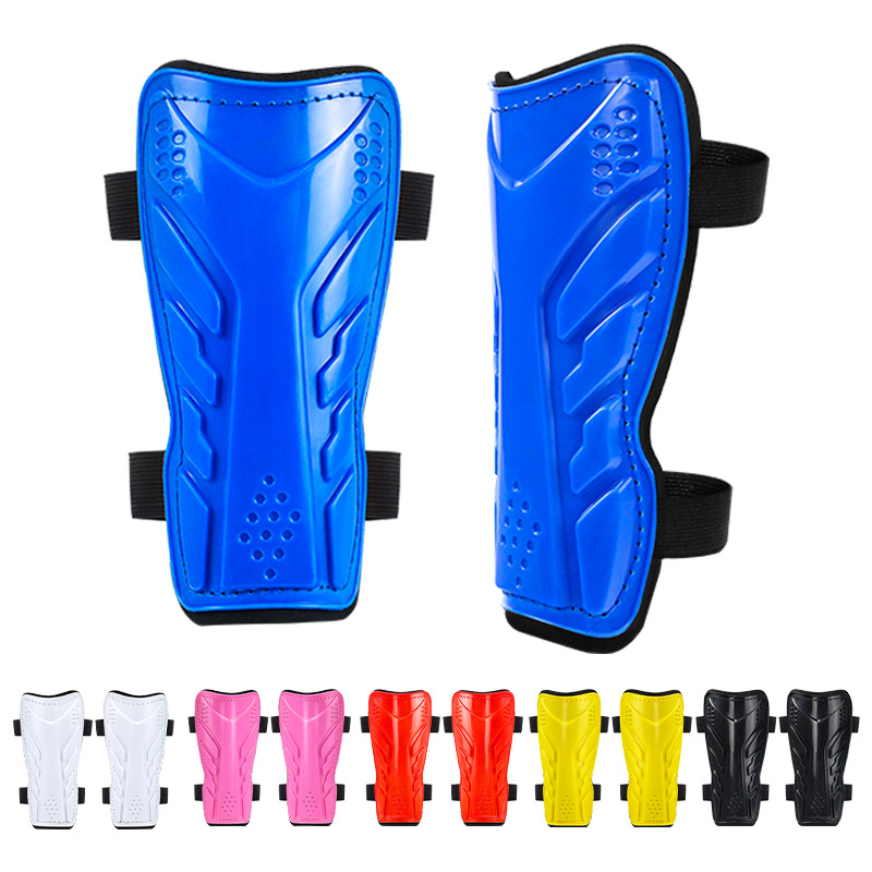 Cross-Border Football Thickened Anti-Collision Shin Guards, Adult Competition Strap-On Guards, Children's Training Shin Guards, Custom Wholesale