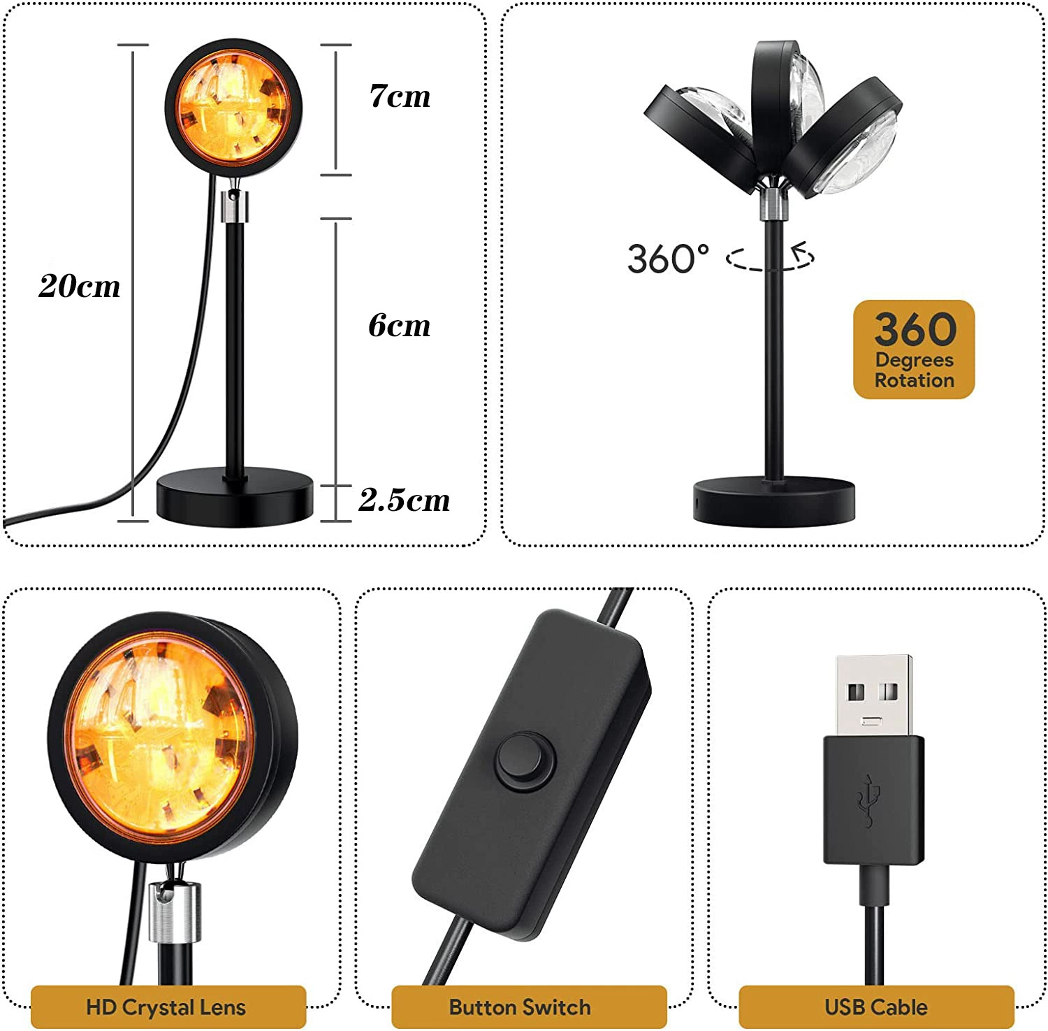 Amazon sunset light app remote control color transformer projor -projection light eight -claw fish falling sunlight live atmosphere APP sunset lamp