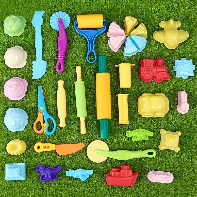 ชุดเครื่องมือดินปั้น ดินเบา แม่พิมพ์ปราสาททราย ของเล่นอวกาศ DIY