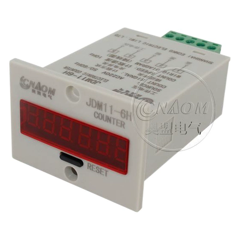 Промышленный счетчик цифрового дисплея 6-битное электронное накопление JDM11-6H аккумулятор памяти сбоя питания сборочного конвейера/5h