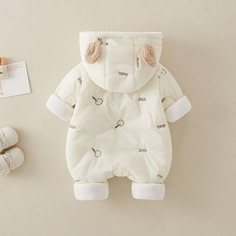 Children's demi-season quilted winter keep warm overall for new born for men and women girl's for early age to go out