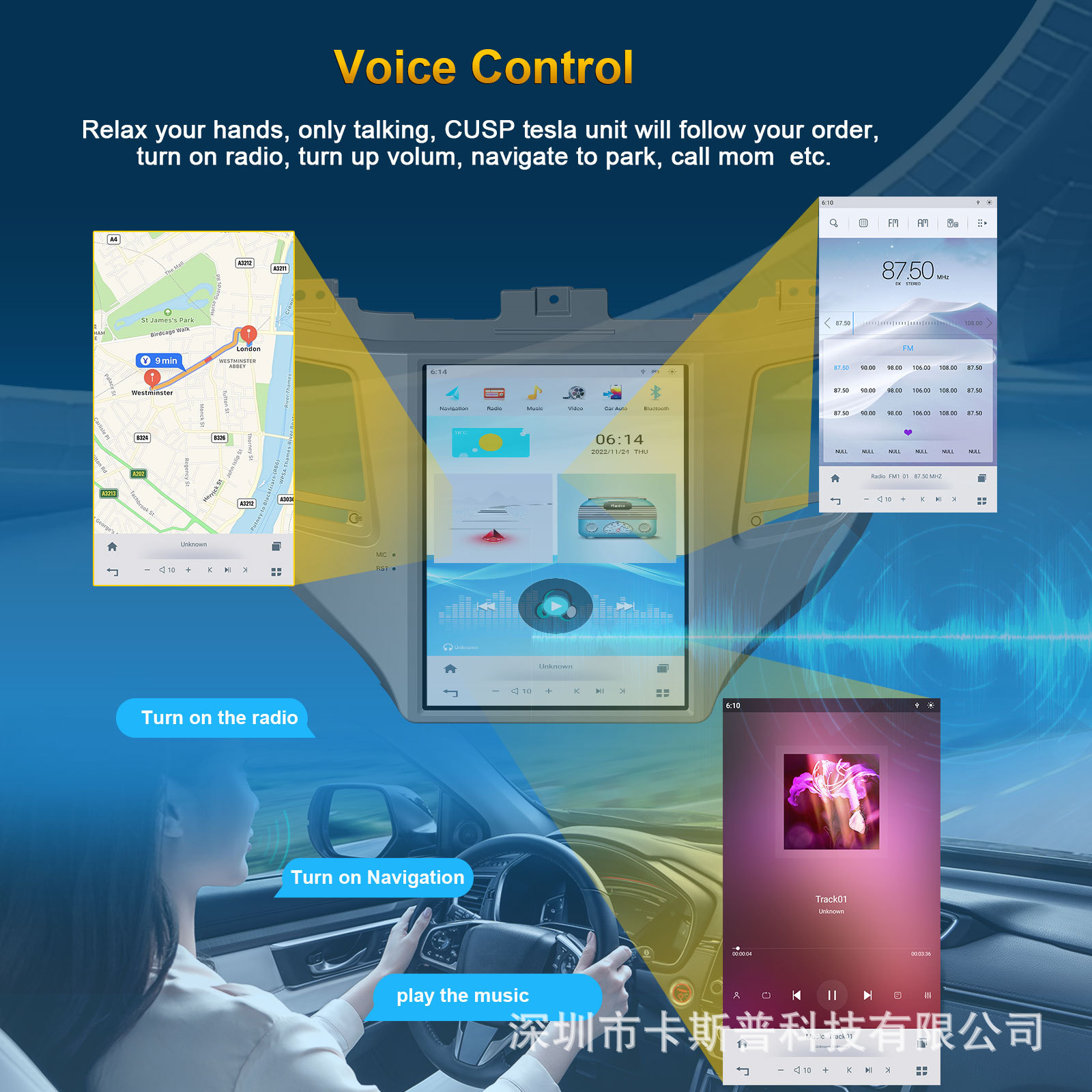 Car Multimedia Intelligent Navigation GPS for Tusheng Ix35 2015
