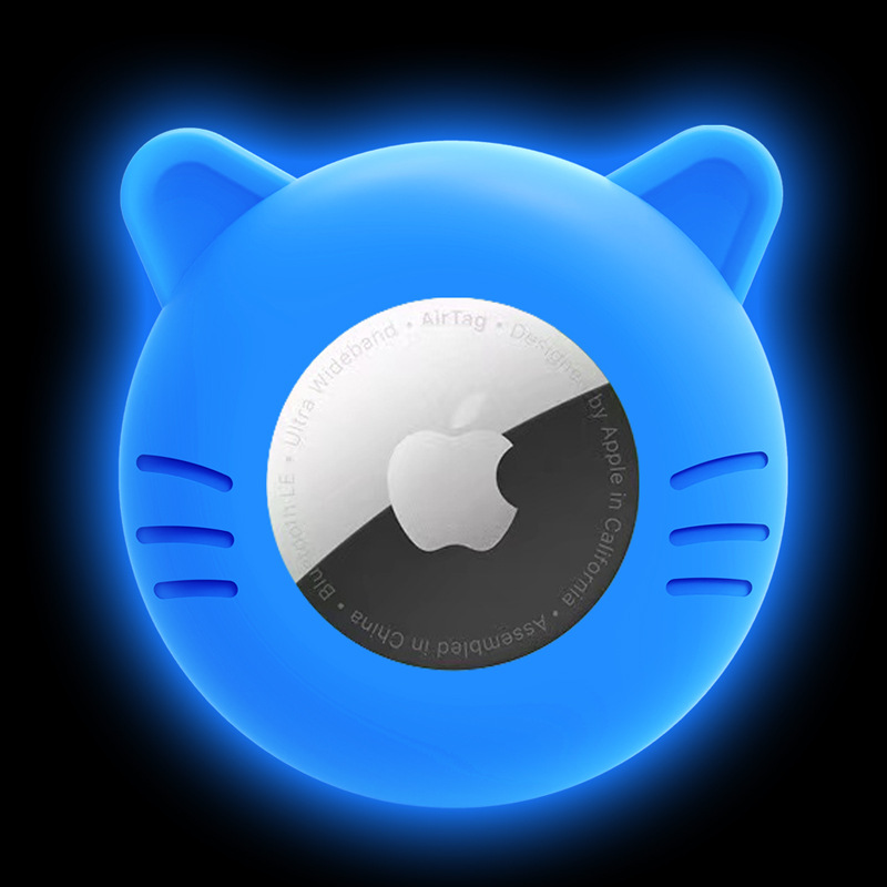 형광 파란색 보호 케이스+opp