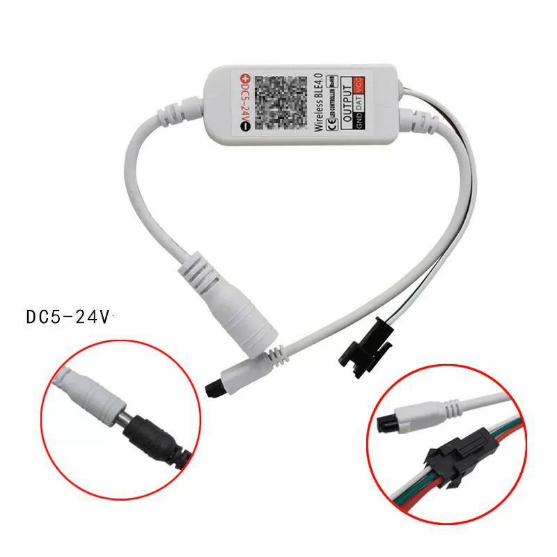 Small controller, 21 keys, bluetooth, 24v