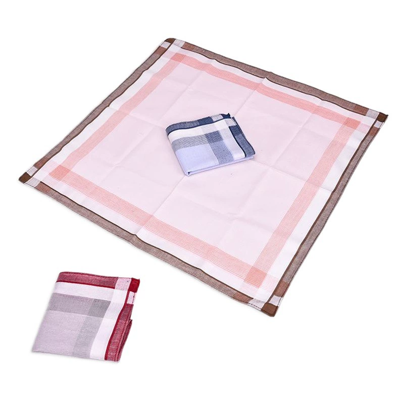 Новый носовой платок Хлопковое полотенце, полотенце, мужской носовой платок, хлопковая Подарочная коробка, платок 40CMLOGo