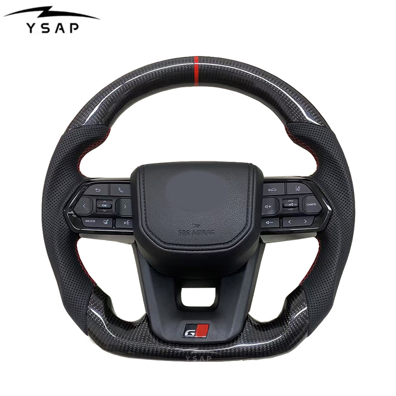 Cooluze Lc300 Lc200 Lc150 Fortuner Hilux Revo Forged Carbon Fiber Steering Wheel